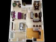 1BR/1BA