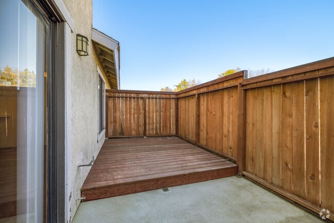 2BR, 1.5BA - 1,100SF - Patio