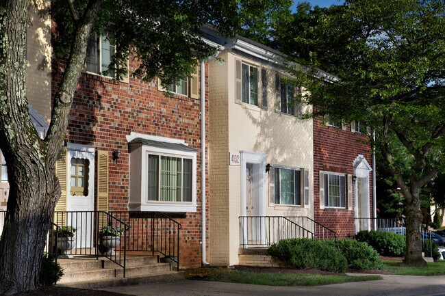 Two-level Townhomes at Whitehall Square Apartments in Suitland, MD