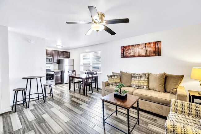 2BR, 1BA - 900SF - Living Room