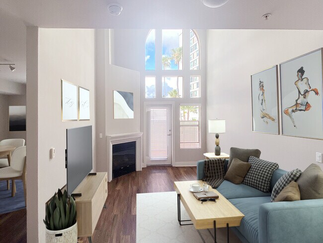 3-Bedroom / 2 BA Townhome-style