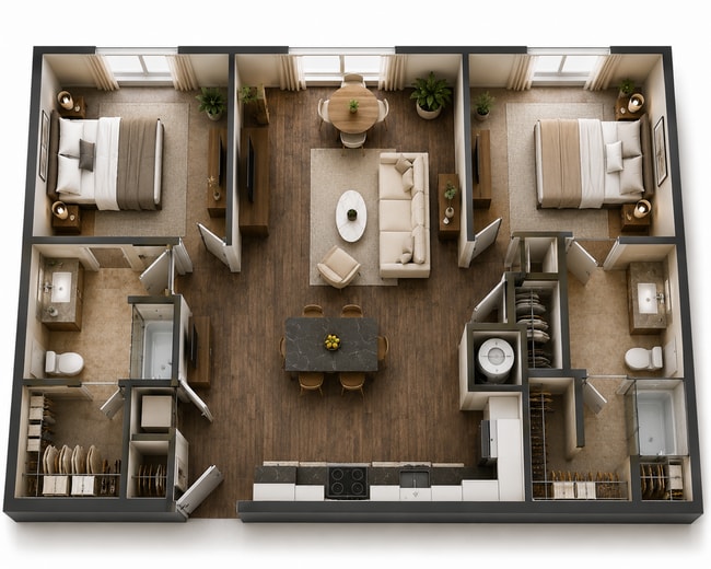 Photo - 3 Bedroom, 2 Bath Apartment Home in Othello Unit A201