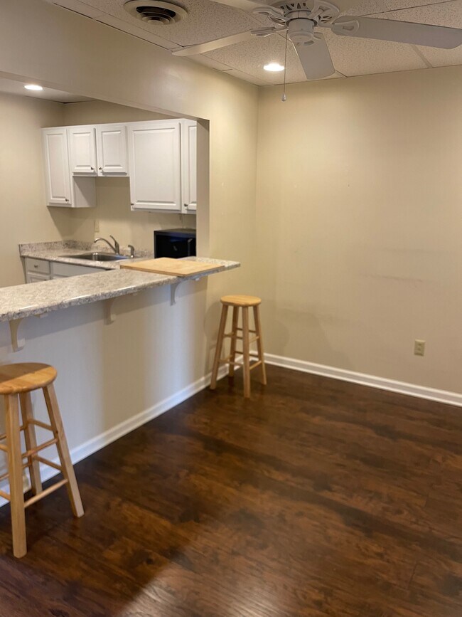 View of Kitchen from Dining - 1602 Lowrie St Unit Apt. # 2