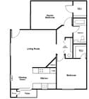 2BR/1BA
