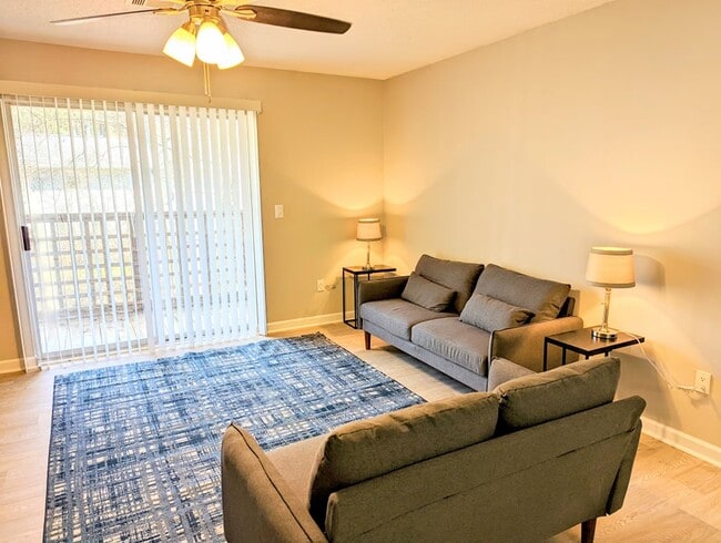 Indoor/outdoor living with large patio