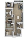 4 Bed 4 Bath E 3D