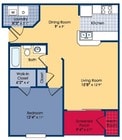 1BR/1BA
