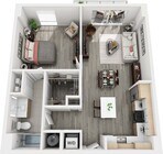 South Beach 740 sq ft