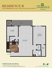 Plano del piso B845-2BR /1,5BTH