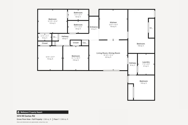 Photo - 5Bed/2Bath Home at 35th Ave/Cactus! Ready for Immediate Move-In! -- NO HOA!