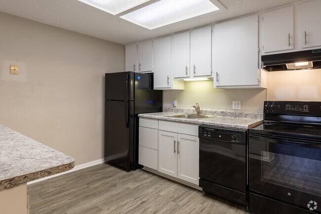 1BR, 1BA - 576SF - Elmwood Apartments