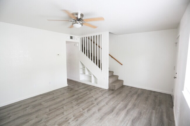Townhome front entrance