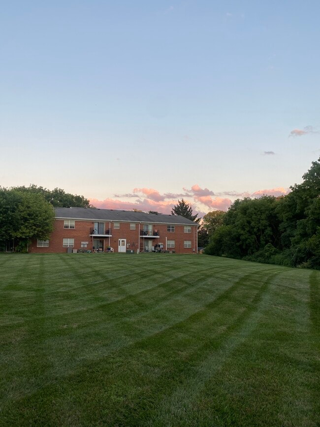 Sunset skies - Colonial Crest Apartments