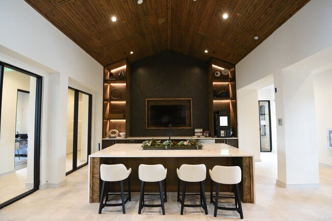 Cocina de la casa club - Greenwood at Katy