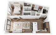 H 1Bed / 1Bath
