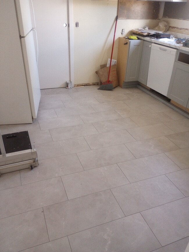 New kitchen floor