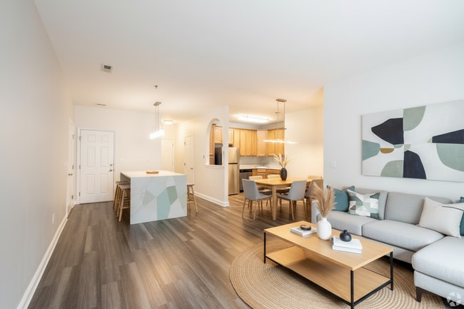 Staged unit- Dinning and Living Room