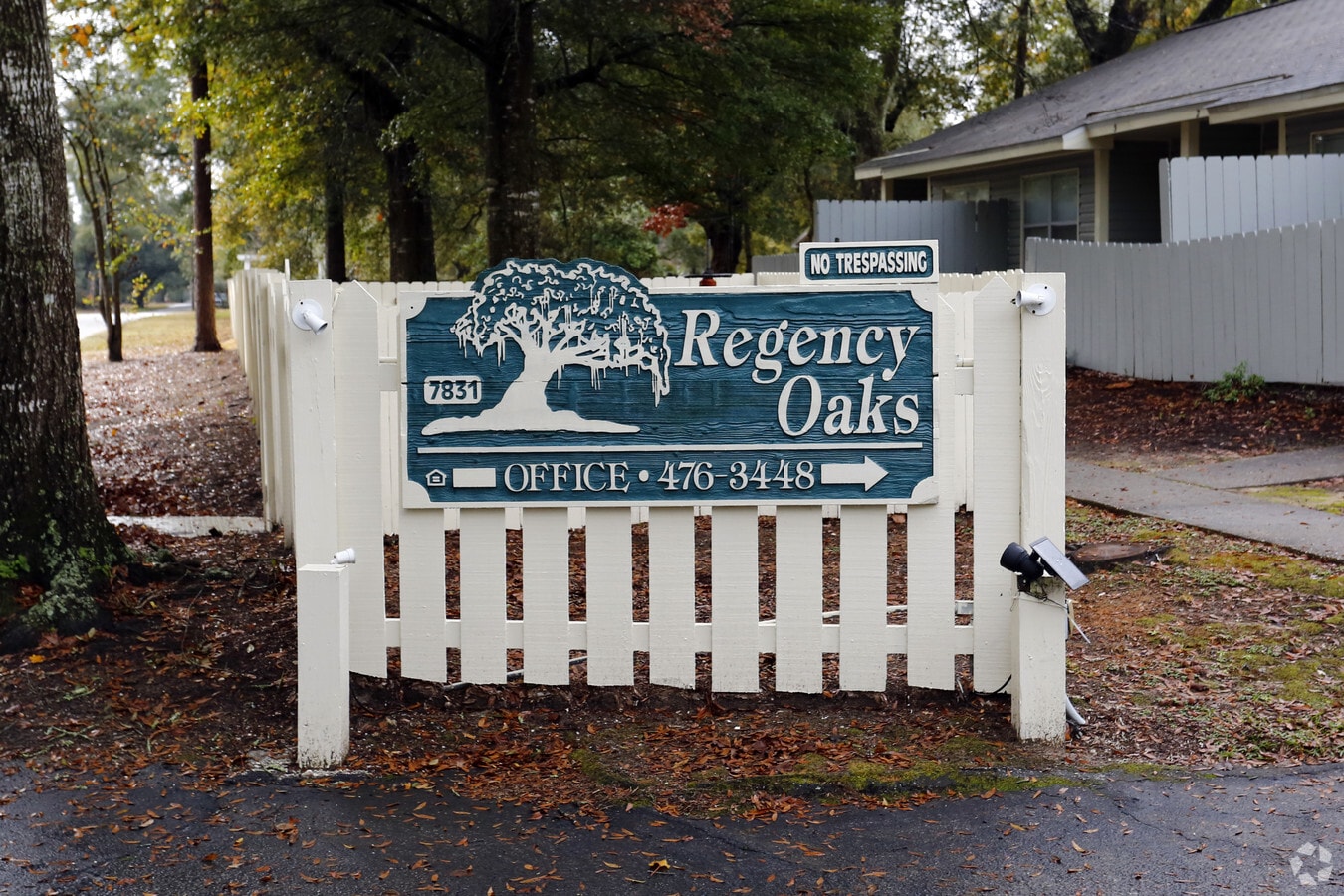 Entrance - Regency Oaks Apartments
