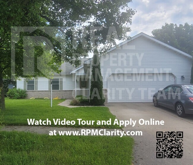 Country Setting 3 Bed/2 Bath Ranch In Wauseon Rental House Rental in Wauseon, OH