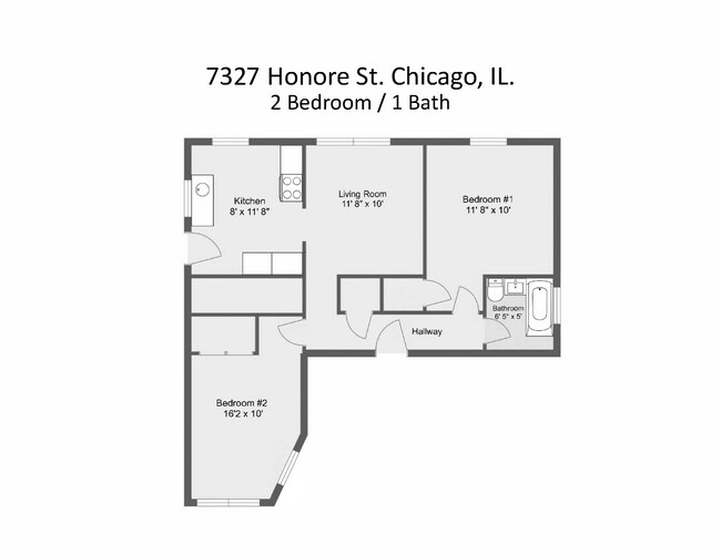 Photo - 7327 N Honore St Unidad 2-B