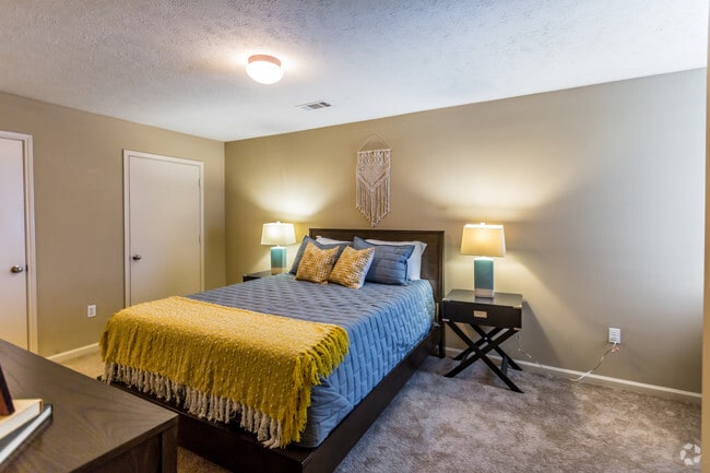 2 BR, 2 BA - 1099 SF - Master Bedroom