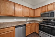 Two Bedroom Garden Partial Remodel with Fireplace | Kitchen Interior