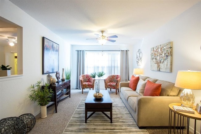 Carpeted living area