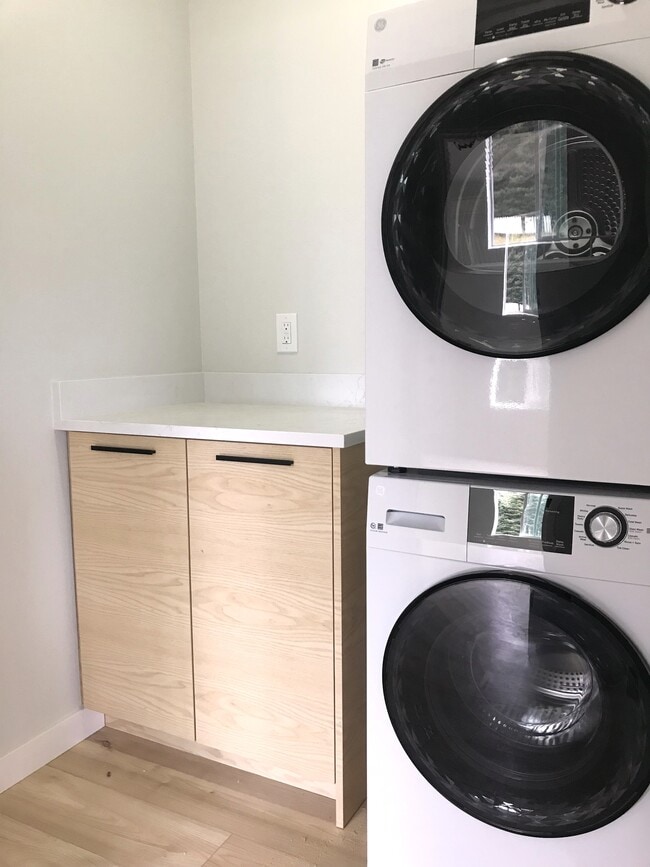 Washroom Closet with plenty of Storage and Floating Shelves (to be added) - 19609 SE Chitwood Rd Unit #2