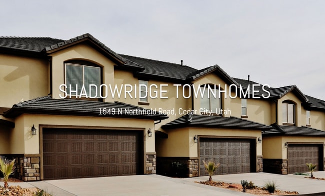 Building Photo - Like New Townhome in Cedar City!!