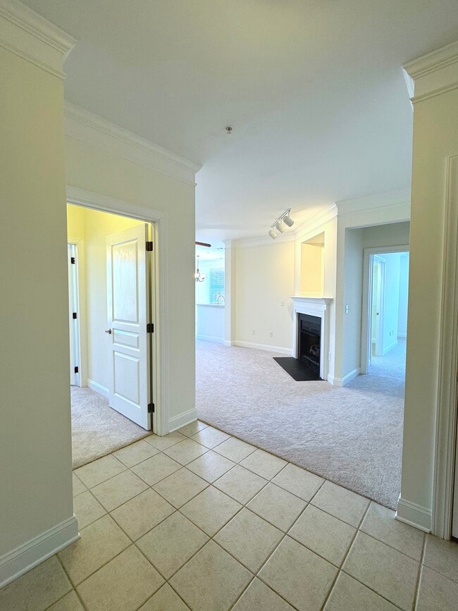 Living room and 2nd bedroom entrance