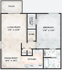 1x1 Floorplan