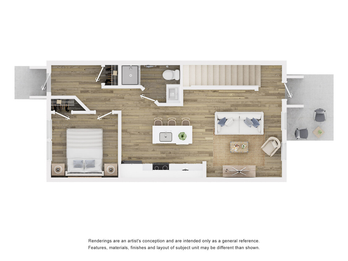 Floor Plan - Townhome B