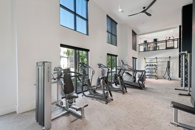 24-Hour Fitness Center - Work out anytime. No need to pay for a gym membership, you have all you need here.