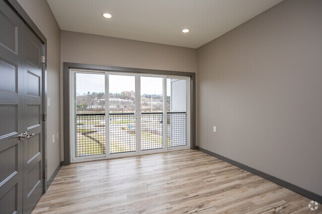 2BR, 2.5BA - 1,300SF - Primary Bedroom