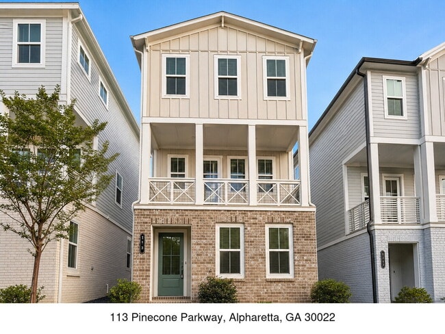 Building Photo - Your Alpharetta Retreat Awaits – Elegant Townhome Living with Resort Amenities