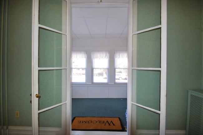Looking out at the sun porch - 226 Broadway Unit 2
