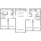 The Element Floor Plan 4BR 2BA