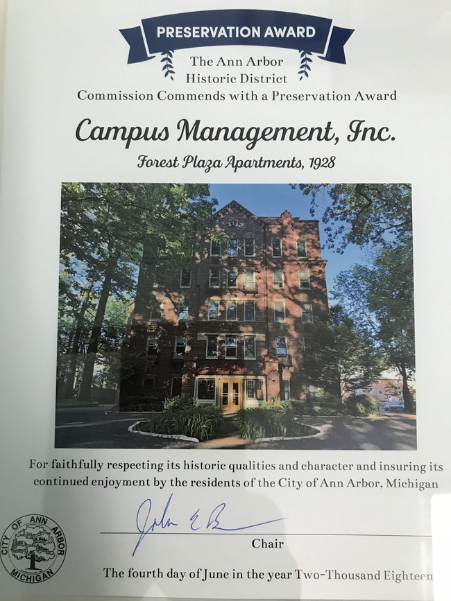 Forest Plaza Apartments For Rent in Ann Arbor, MI