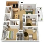 3B2B - Oglethorpe - 1147 Sq Ft - 3D Furnished.jpg