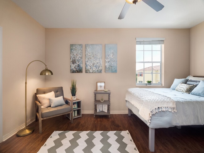Large Furnished Bedrooms