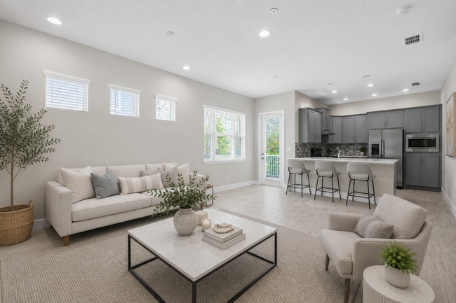 Move In Ready End Unit Townhome in Laureate Park | 3 Bed | Tesla Charger