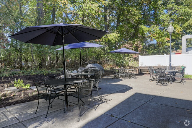 Patio - Grand Woods Senior Apartments