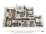 3A - 3x2 floor plan The McKenzie