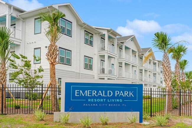 Emerald Park Sign - Emerald Park Apartments