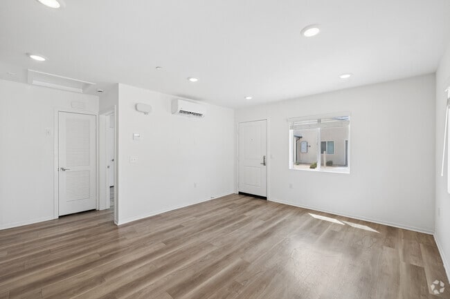 1 dormitorio, 1 baño - 500 pies cuadrados - Sala de estar