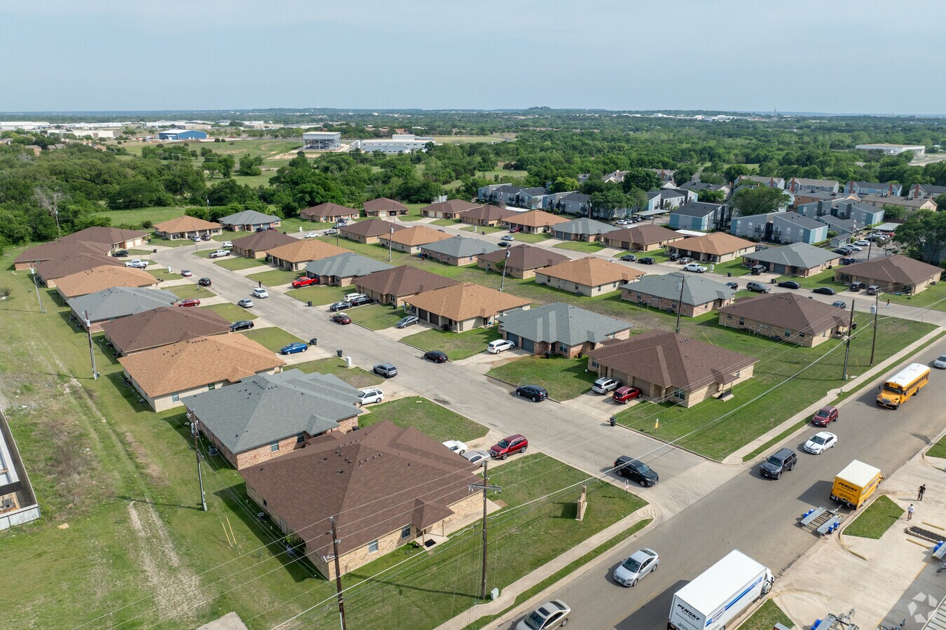 Aerial - Northcliffe Duplexes