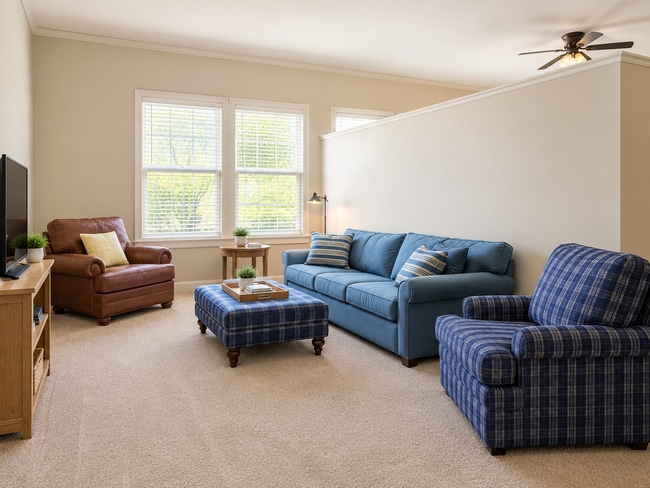 Sala de estar con mucha luz natural - 2971 Mumbarto Ave Unidad D