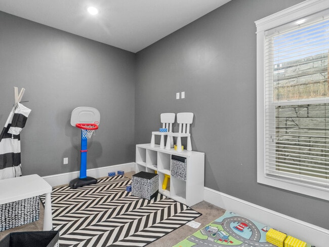 Play room inside the gym area