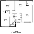 2BR/1BA