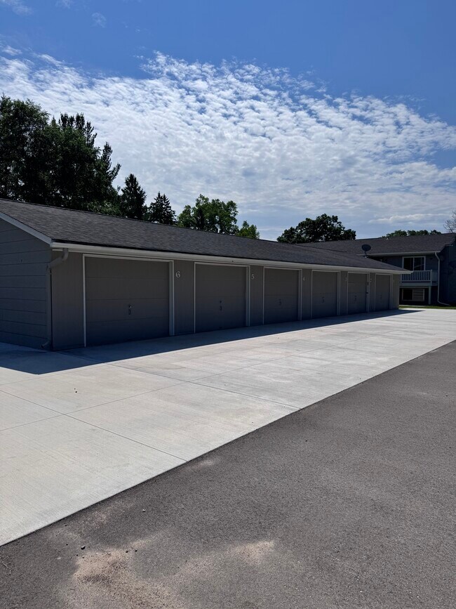 Detached Garages. Each unit has 1 car garage. - 3709 229th Ln NW Unit #1